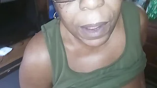 Grannys Pussy is so Wet Today