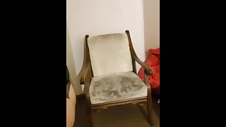 Crossdresser maria nearby black nylon panty en highheels