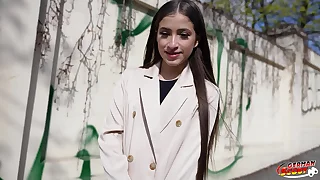 GERMAN SCOUT  Petite Columbian Girl Sofia Smith speech to Casting Have sex within reach Holiday Trip in Berlin