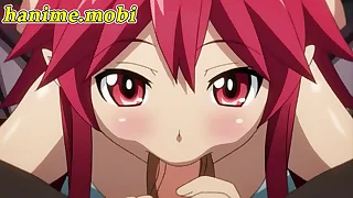 Itadaki! Seieki Dub Charming vampire girl sexy Blowjob P1