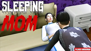 Korean girl after sharing same room asian stepmom and stepson have sex