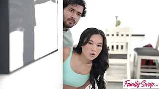 Well supposing theyre fucking we should be fucking too Swapmom Christy Love says to swapdad