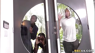 Anal Slut Leya Falcon Gets Gangbanged by Black Cocks