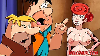 Flintstoons orgy at Buffalos’ Club  Flintstones Porn Animation