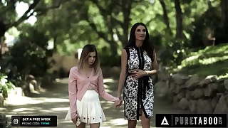 Outandout Proscribe Closeted Lesbian Church Girl Seeks Answers From Pastors Spliced MILF Silvia Saige