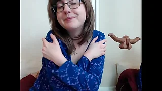 cute helena73 flashing interior on live webcam  TONGUE FETISH TOO!