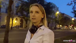 GERMAN SCOUT  CUTE TEEN CANDY PICKUP AND SEDUCE TO FUCK AT FAKE MODEL Vocation