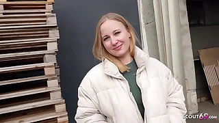GERMAN SCOUT  German PAWG Partisan Marie Hardon Purl while Inexact Casting Fuck