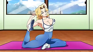 Tifanny yoga practice