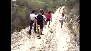 Double Anal and Gangbang yon Ildico