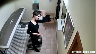 X Short Haired Girl on Hidden Camera