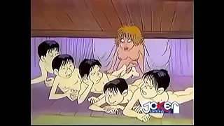 4 Bodies battery a girl in cartoon