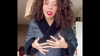 MulattoExhibitionistFlashesHerLifeAway