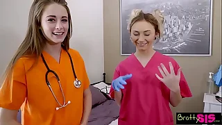 Bratty Sis Lil Action Sister Nurses My Cock S8E10