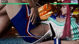 All Mannon sexual relations scenes 3D Street Fighter Parody Hentai game part2
