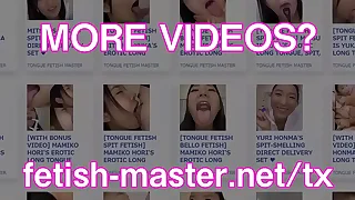 Japanese Asian Tongue Spit Manifestation Nose Licking Sucking Kissing Handjob Fetish  More at fetishmasternet