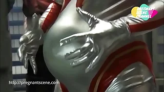 ULTRAWOMAN PREGNANT Inception Animalistic