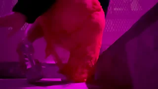 Italian horny Milf Artemisia Love showing her juicy ass and high heels outdoor while smoking