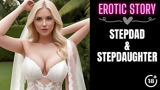 Stepdad  Stepdaughter Story Brides Blow Job for Stepdaddy Part 1