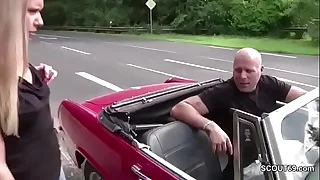 Petite Whore Fuck Openair by Stranger for Money in Germany