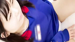 Sizzling Asian schoolgirl from Jersey delivers abyss throat in ULTRAHOT XXX JAV!