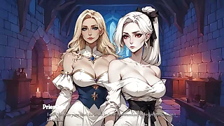 College of Mysteria Jesus Lets His Servant roughly Fuck His Become man While He Watch and Jerks absent  Episode 6