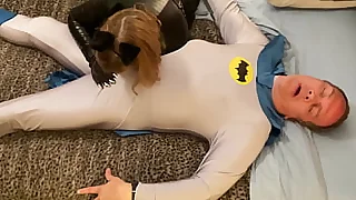 Granny Catwoman Abyss Throats Batman039s Cock