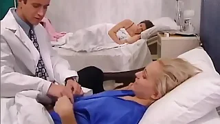 Sex in the Hospital up the Doctor and Countenance Patient Watches