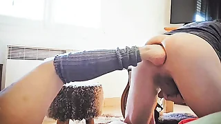 Foot fisting pegging