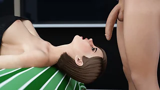 Big Stepsister Caught Me amp Helped Me to Cum  3D Hentai Animated Porn  Milfy City