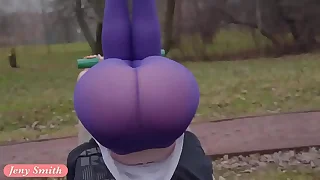 Jeny Smith  pantyhose workout