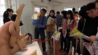Fucking Japanese Teens At The Art Measure