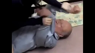Old man together with fuck Japanese milf