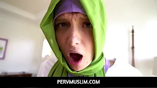 PervMuslim  Hijab babe Izzy Lush Breaking Eradicate affect Rules