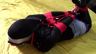 Laura is bound and hooded on contemptuous heels and pantyhose 10 curtly compilation of sexy bondage