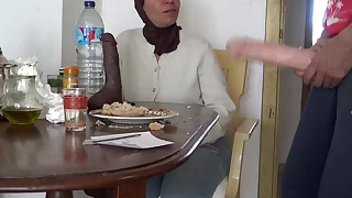 EXTREME TURKISH FAMILY stepson buys big dildos to fuck my hairy pussy