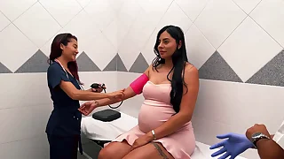 Fucking a pregnant chick about a medical consultation