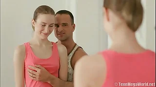 Redhead takes a particular lesson