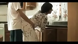 boy and mom