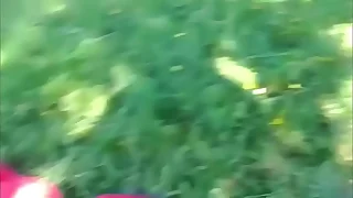 Wed Creampied by Stranger Blindfolded Compelled Close by A Tree