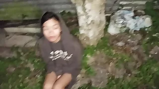 Feeding and shaving young homeless Asian street girl explore finding the brush from dirty hovel   she vehicle b resources my stepmothers binoculars
