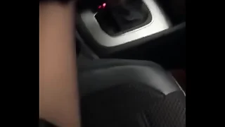 Navigators legs in black pantyhose