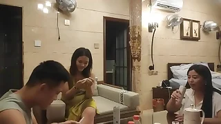 Very fashionable Chinese beauty looks like a young woman