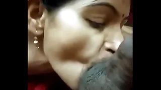 Wife sucking my dick with an increment of balls screams to thing embrace her forth ass