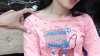 Indian fastened couple first joyless full romance sex with hindi audio DESISLIMGIRL part 1
