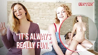 Ersties  Curvy Redheaded Sarah C Explores Her Fantasy With Nikita As She Uses a Strap Exposed to