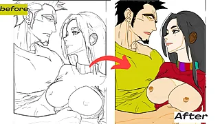 Milf fuck Big Boobs Husband And Wife Art Design Wits Snapchat143