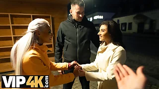 SWAP4K Swap wives ended up as hot threesome with a big cock