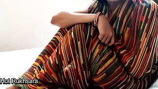 Student teaches her teacher  first sex accede to with Hindi audio