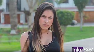 Petite code of practice nonspecific nigh communistic pussy is approached unconnected with a fake Professor and detonates her ass